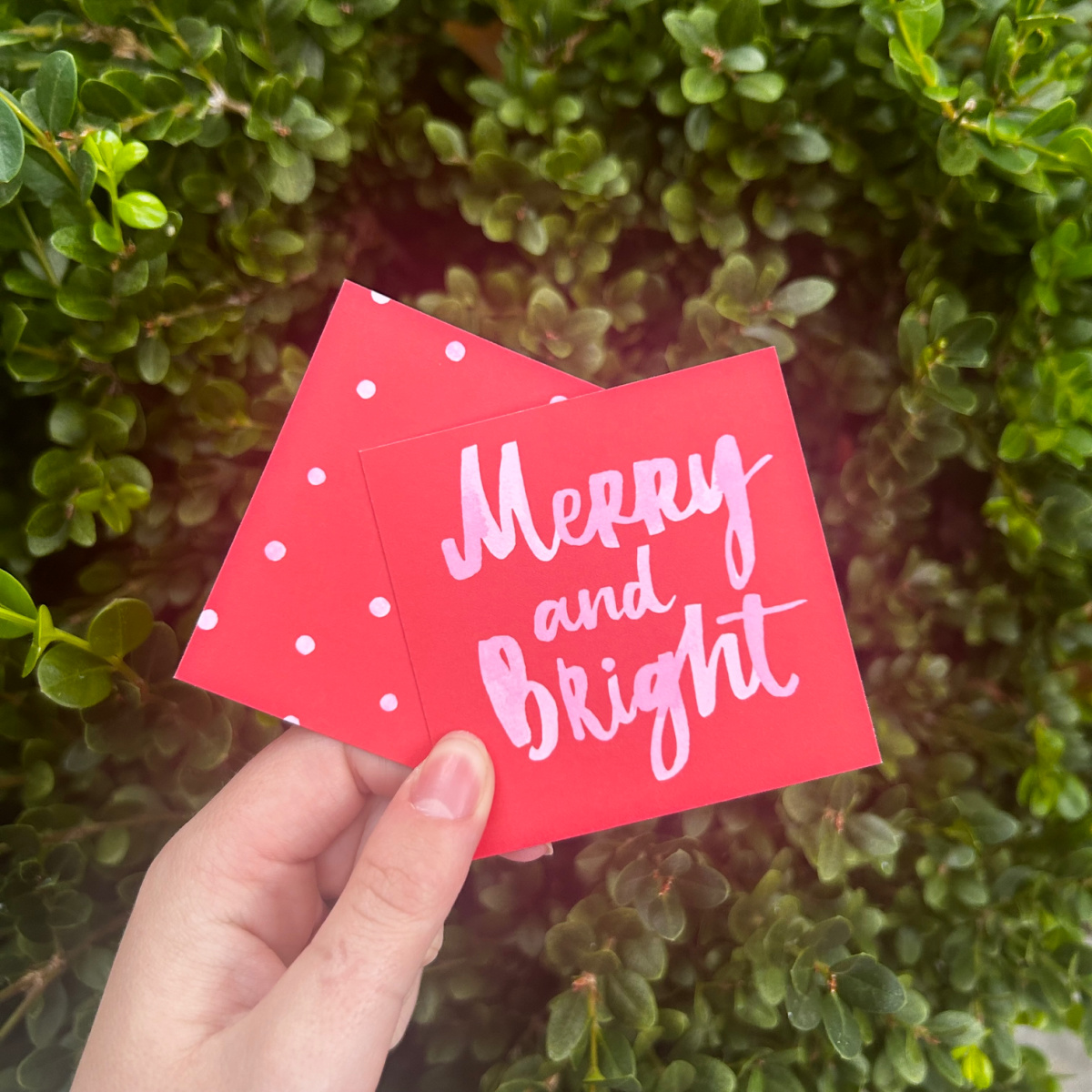 Lydia Makes Art holiday gift tags.