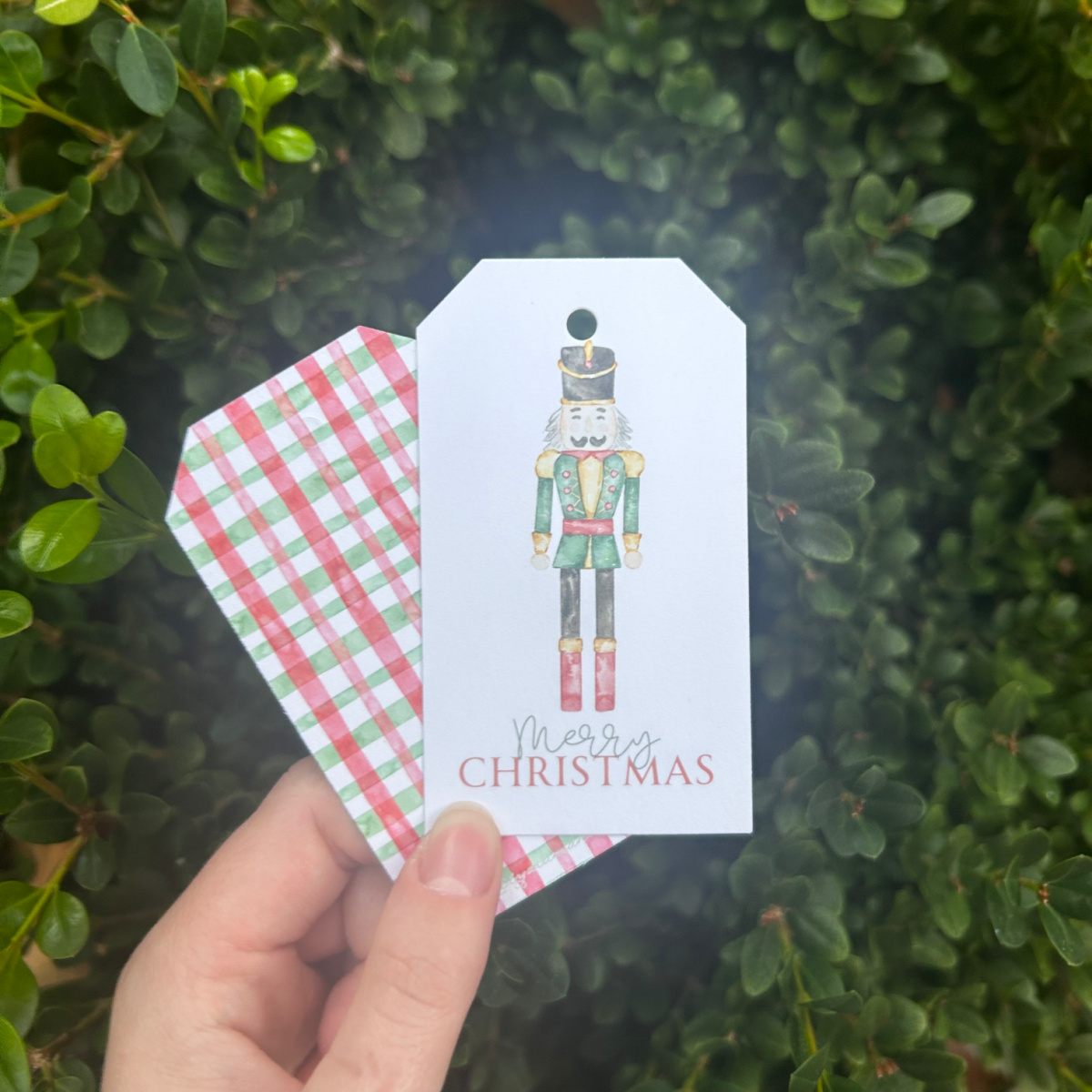 Lydia Makes Art holiday gift tags.