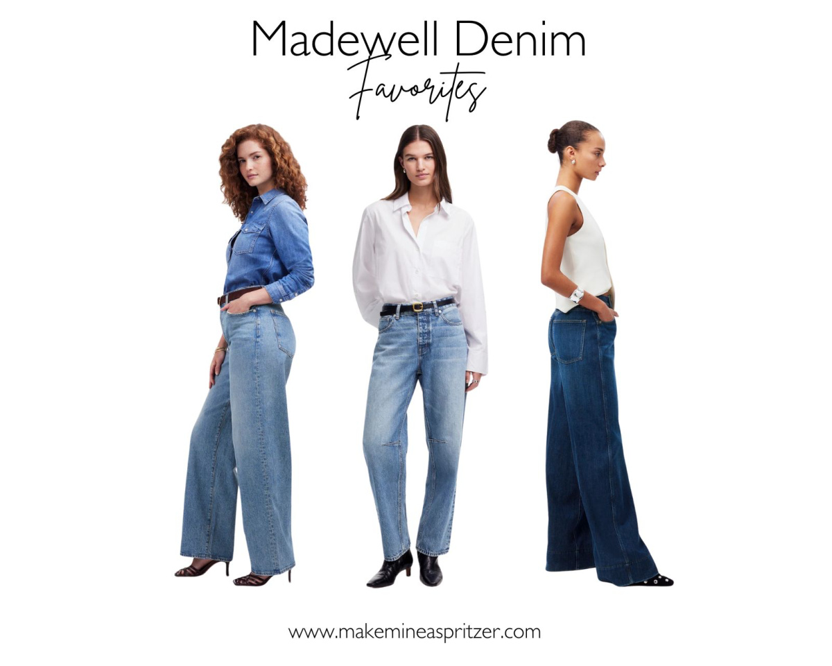Madewell Denim Collage.