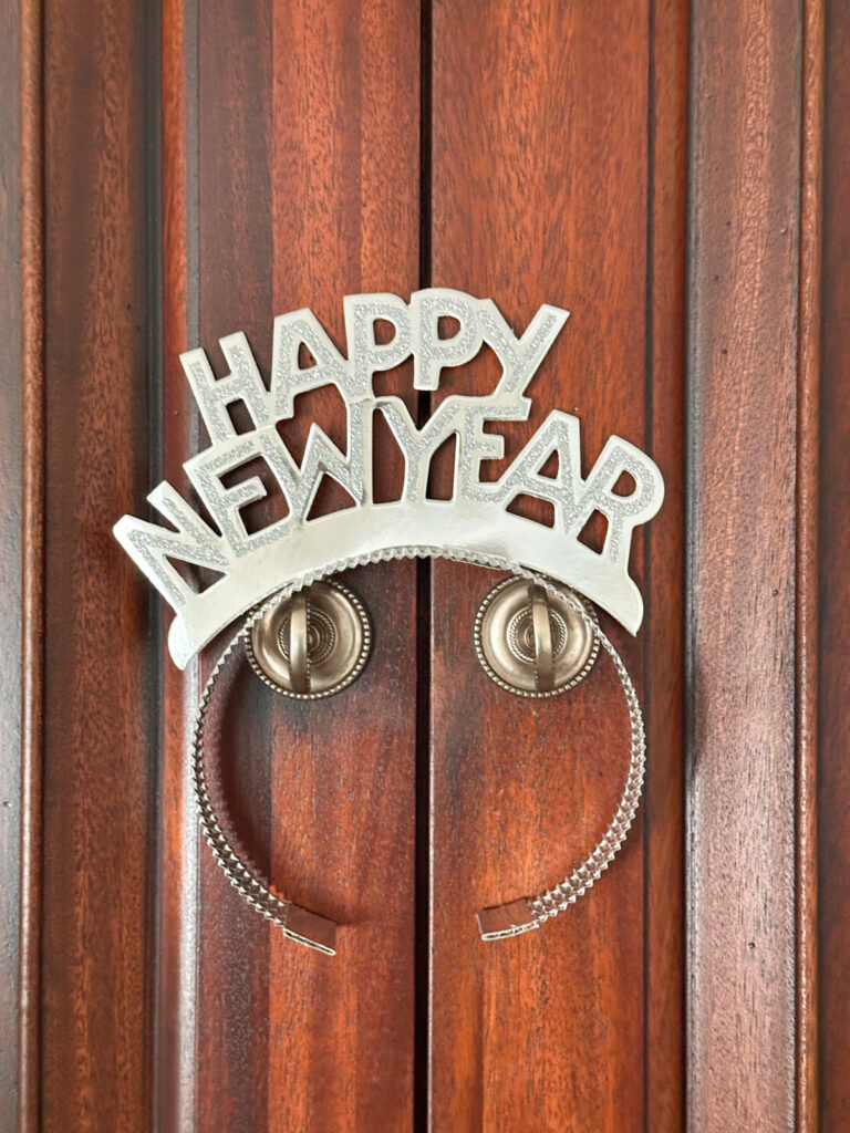 Happy New Year tiara.