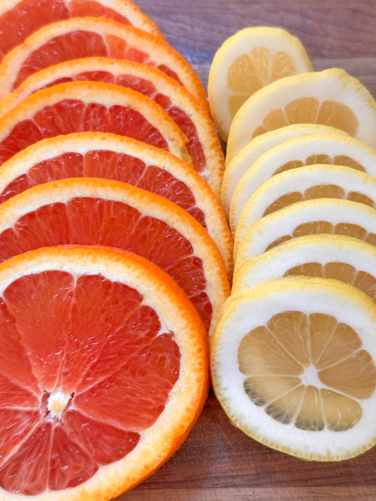 Citrus slices.
