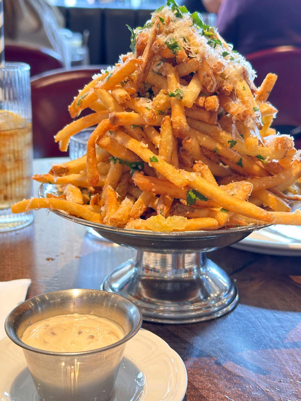 Truffles fries at Little Original Joes.