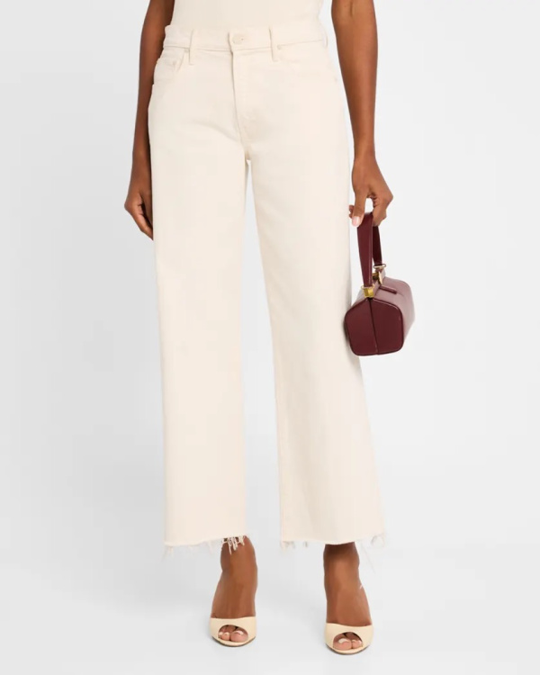 Mother Mid Rise Maven denim brand photo.