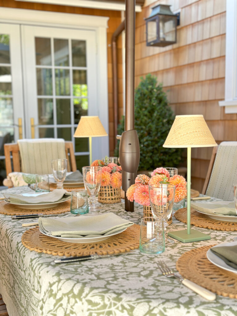 Summer’s Here and the Time is Right for Setting a Pretty Summer Outdoor Table