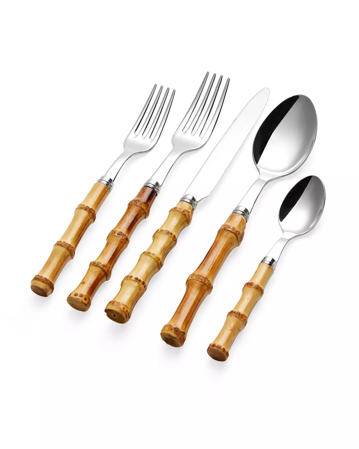 Serena & Lily bamboo flatware.