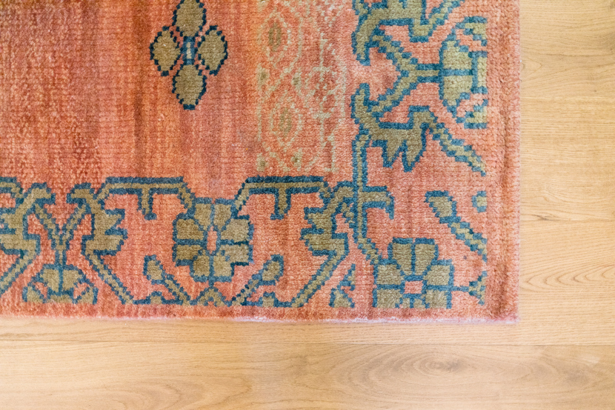 Serena & Lily wool area rug.