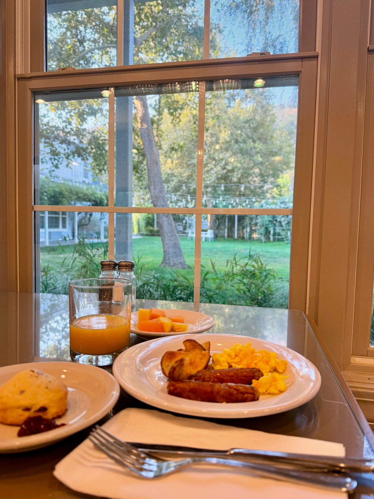 Lithia Springs Resort breakfast.