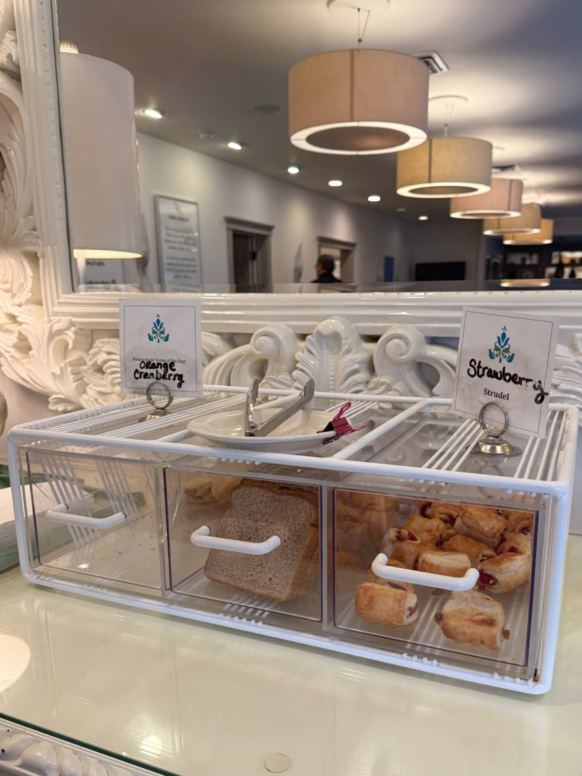 Lithia Springs Resort breakfast pastries.