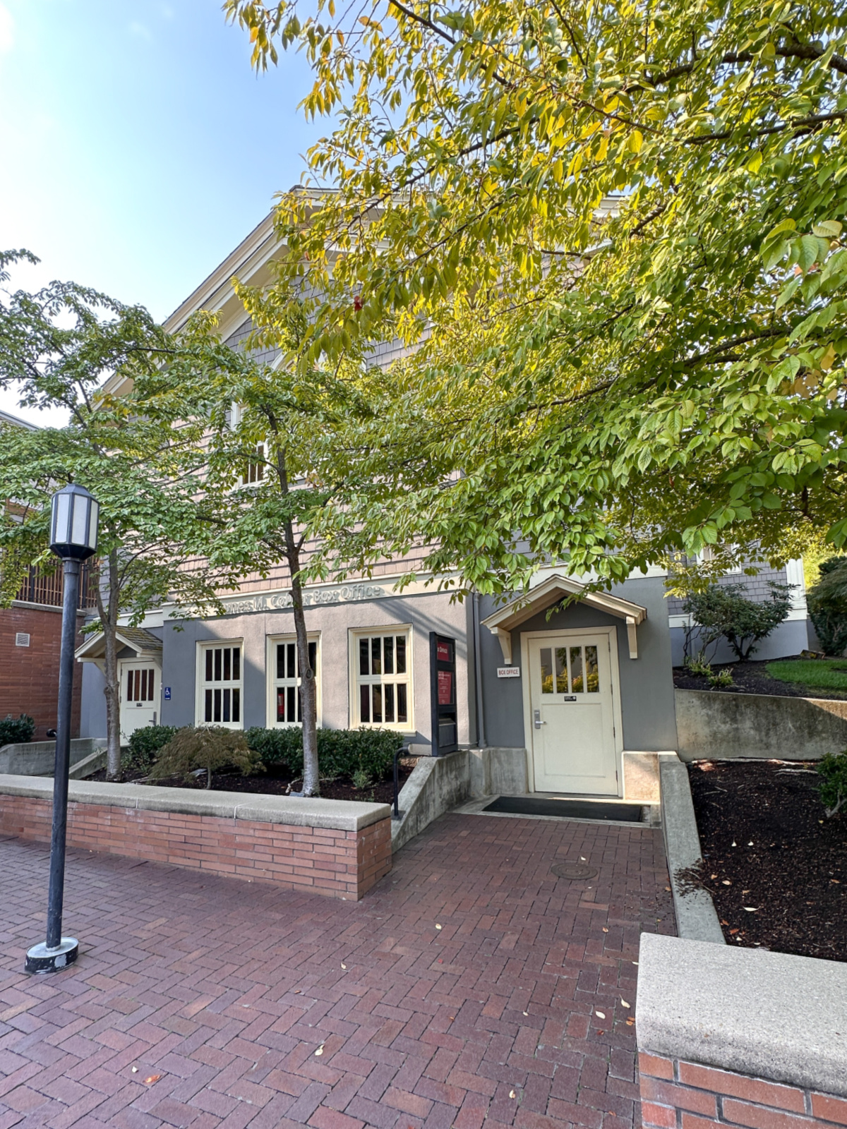 Oregon Shakespeare Festival box-office building in Ashland, Oregon.