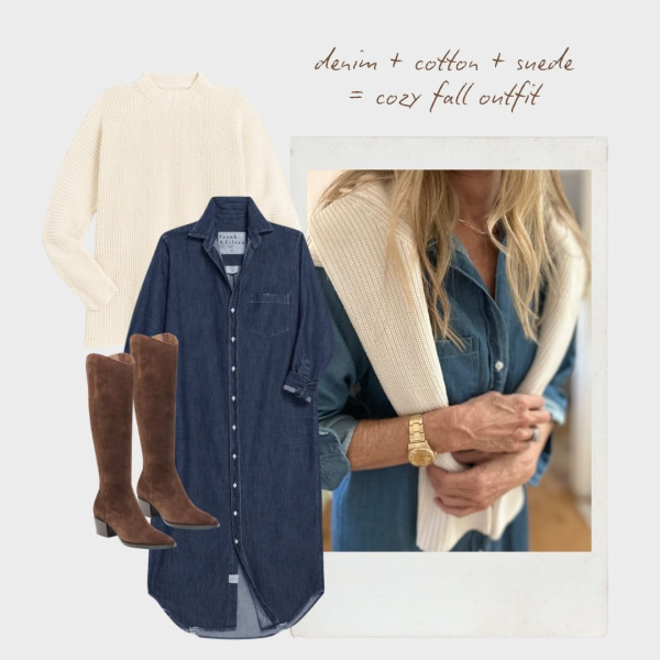 Cozy Fall Outfit Collage.