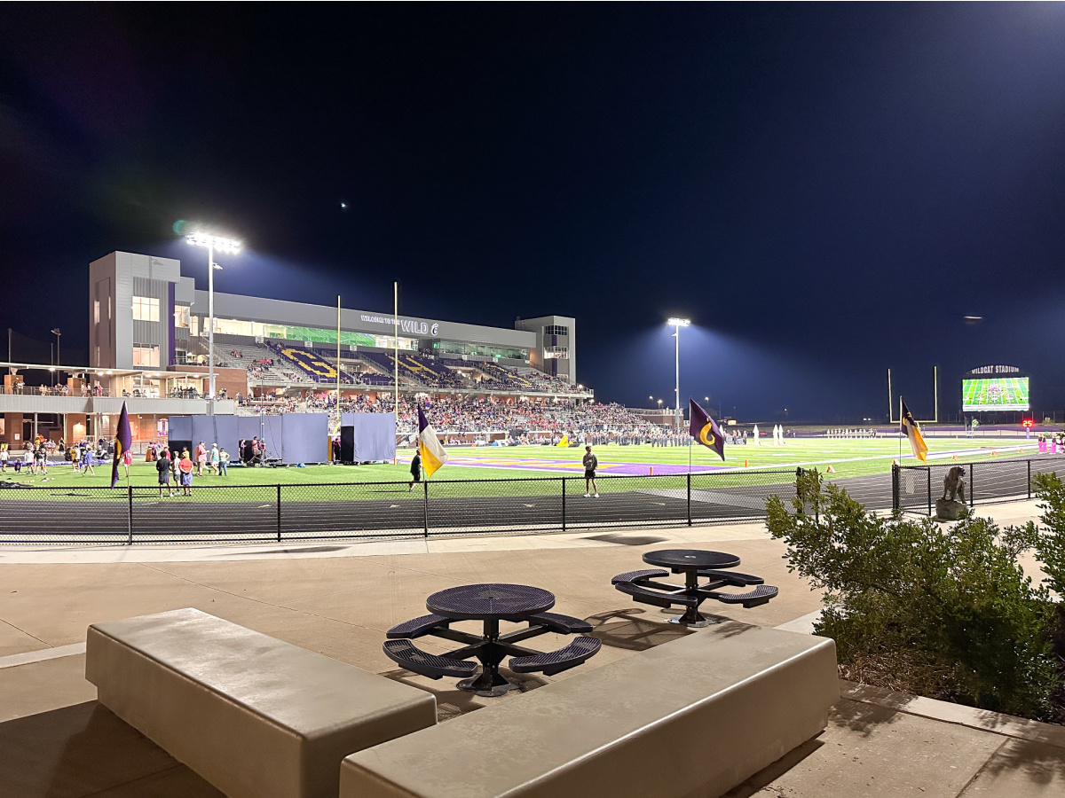 Godley High School Wildcat Stadium.