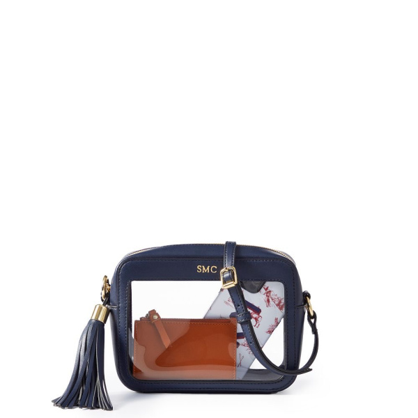 Mark & Graham clear stadium bag brand photo.