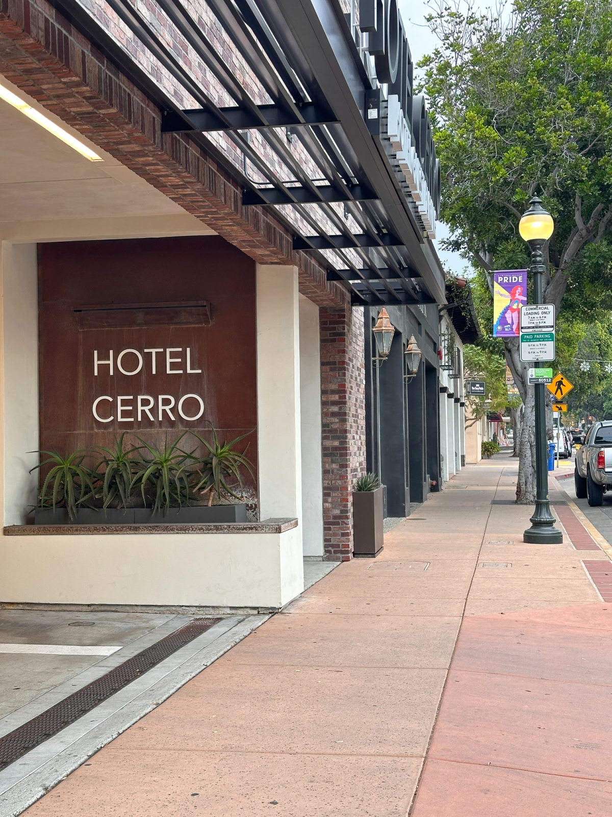 Hotel Cerro in SLO.