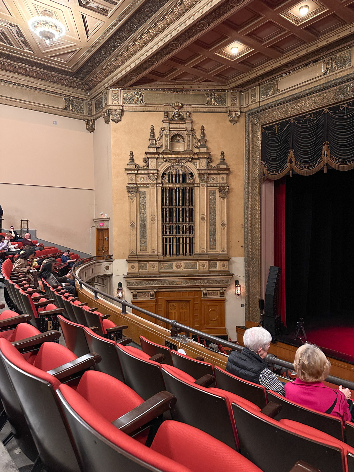Sydney Goldstein Theater before the Pivot Podcast show.