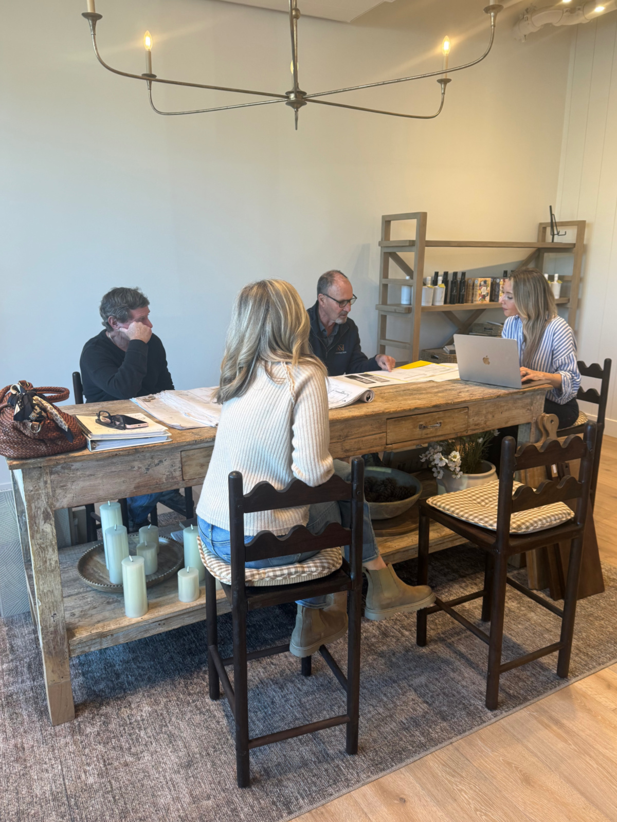 Design meeting at Eye for Pretty.