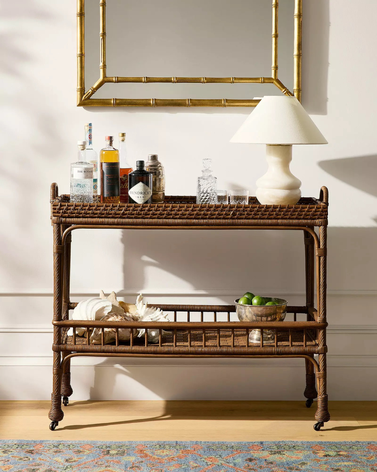 South Seas Bar Cart.