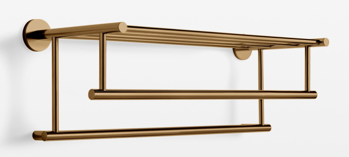 Rejuvenation train towel rack.